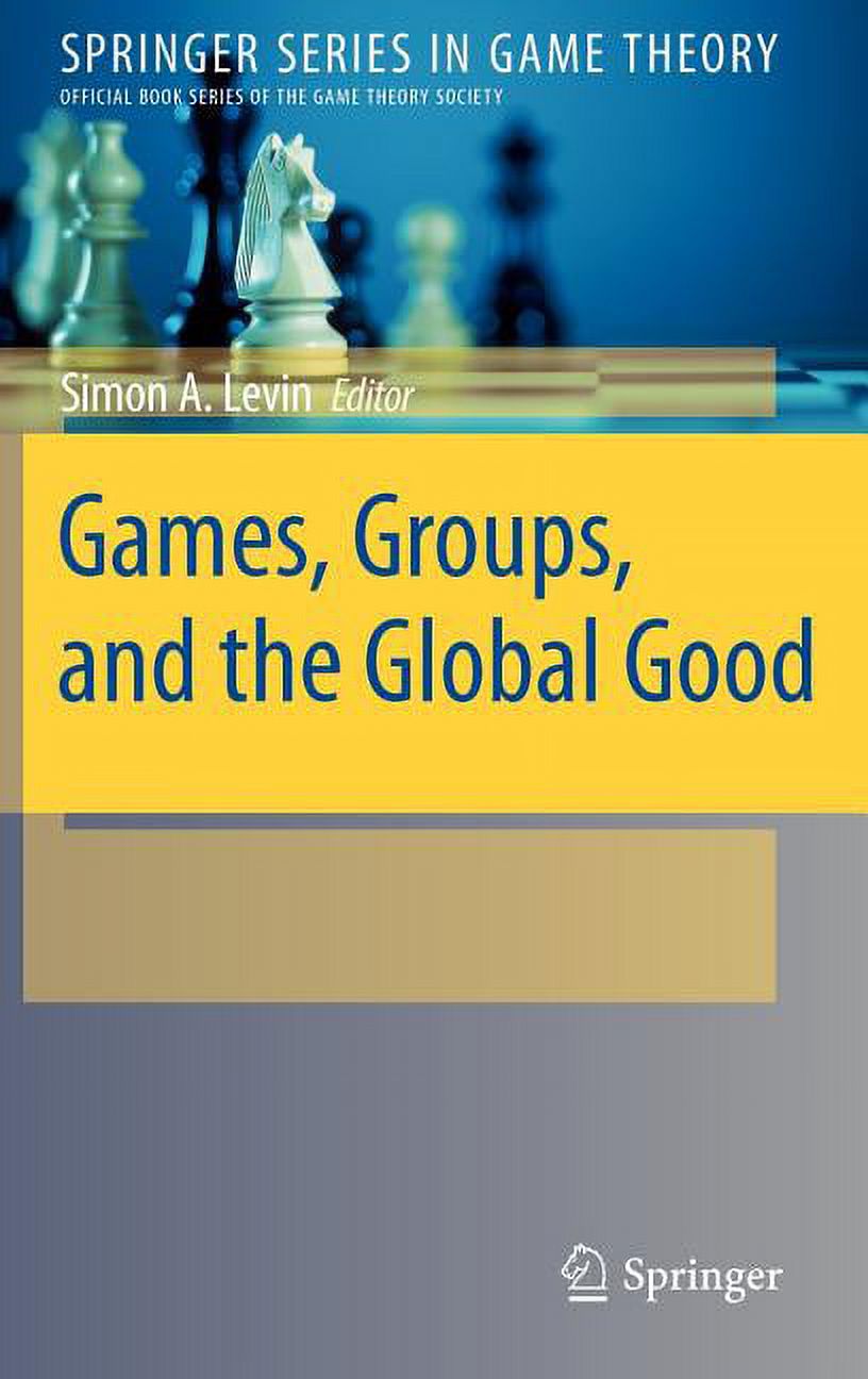 Springer Game Theory: Games, Groups, and the Global Good (Hardcover) - image 1 of 1