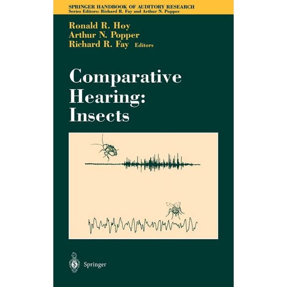 Springer Handbook of Auditory Research Comparative Hearing: Insects, Book 10, (Hardcover)