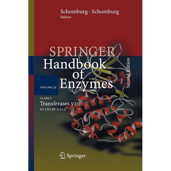 Springer Handbook of Enzymes Class 2 Transferases VIII: EC 2.6.1.58 - 2.7.1.37, Book 35, (Paperback)
