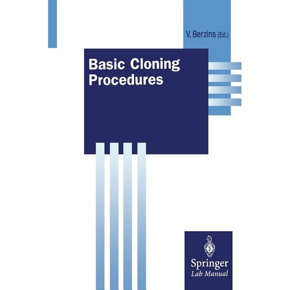 Springer Lab Manuals Basic Cloning Procedures, (Paperback)