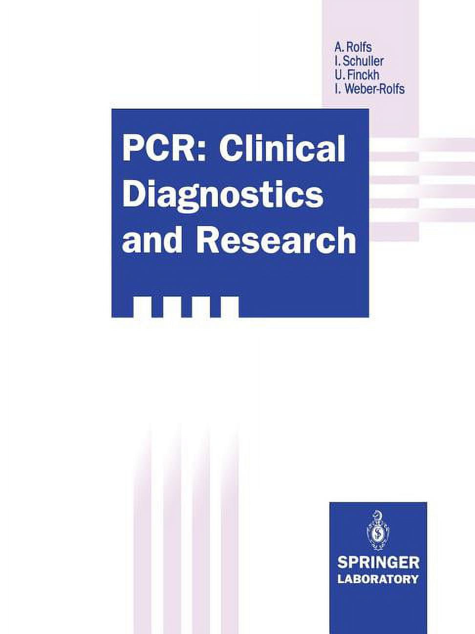 Springer Lab Manuals Pcr Clinical Diagnostics And Research Paperback 