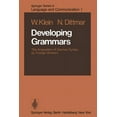 thumbnail image 1 of Springer Language and Communication Developing Grammars: The Acquisition of German Syntax by Foreign Workers, Book 1, (Paperback), 1 of 1
