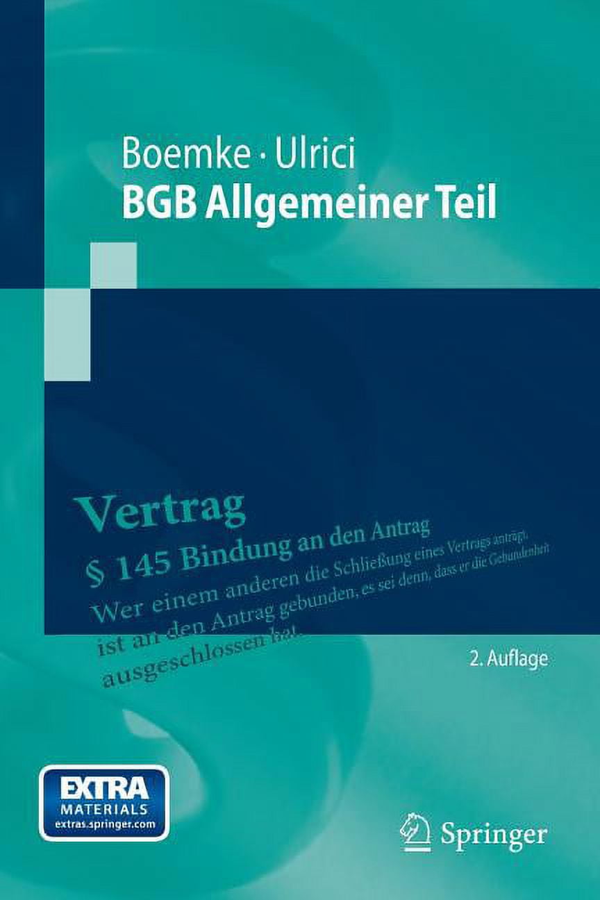 Lehrbuch Bgb Allgemeiner Teil