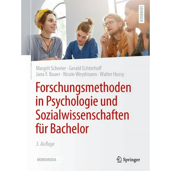 Springer-Lehrbuch Forschungsmethoden in Psychologie Und Sozialwissenschaften Für Bachelor, (Paperback)