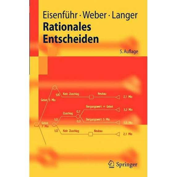 Springer-Lehrbuch Rationales Entscheiden, (Paperback)