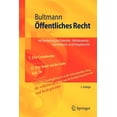 thumbnail image 1 of Springer-Lehrbuch Ãffentliches Recht: Mit Vertiefung Im Gewerbe-, Wettbewerbs-, Subventions- Und Vergaberecht, (Paperback), 1 of 1