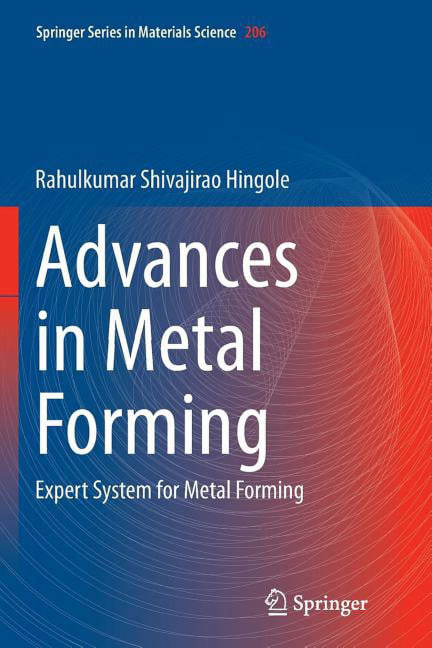 Springer Materials Science Advances in Metal Forming: Expert System for ...