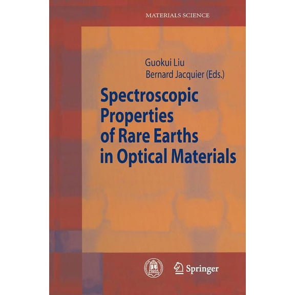 Springer Materials Science Spectroscopic Properties of Rare Earths in Optical Materials, Book 83, (Paperback)