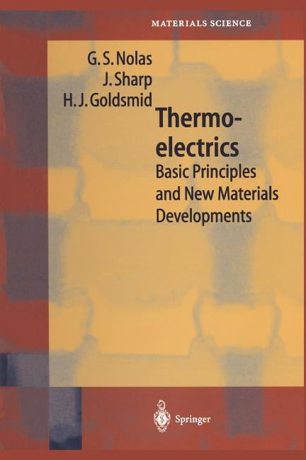 Springer Materials Science Thermoelectrics: Basic Principles and New ...