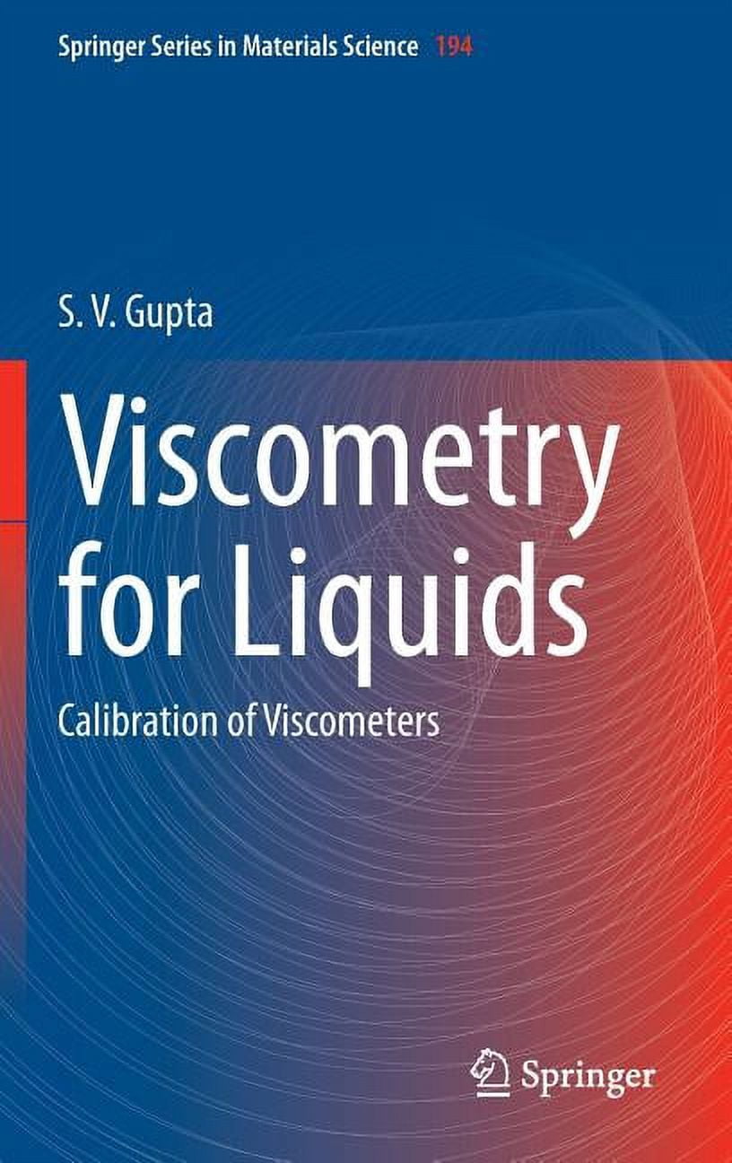 Springer Materials Science Viscometry for Liquids: Calibration of ...
