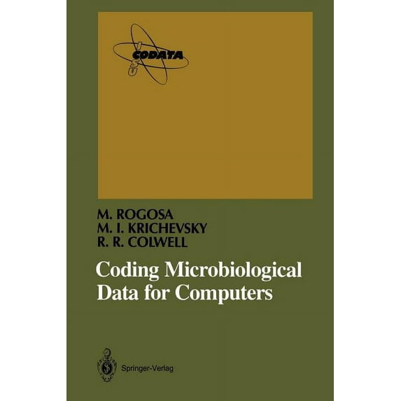 Springer Microbiology Coding Microbiological Data for Computers, (Paperback)