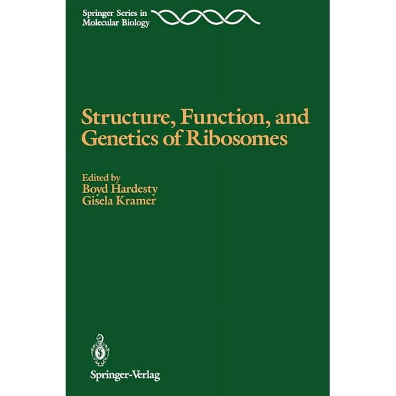 Springer Molecular and Cell Biology Structure, Function, and Genetics of Ribosomes, (Paperback)
