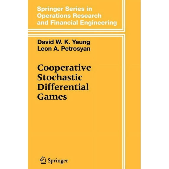 Springer Operations Research and Financi Cooperative Stochastic Differential Games, (Paperback)