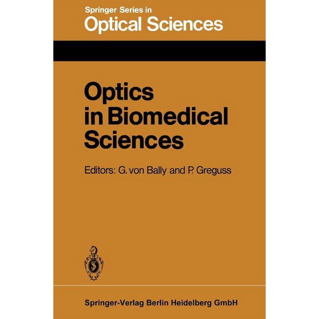 Springer Optical Sciences Optics in Biomedical Sciences Proceedings