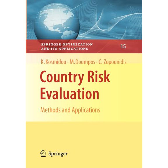 Springer Optimization and Its Applicatio Country Risk Evaluation: Methods and Applications, Book 15, (Hardcover)