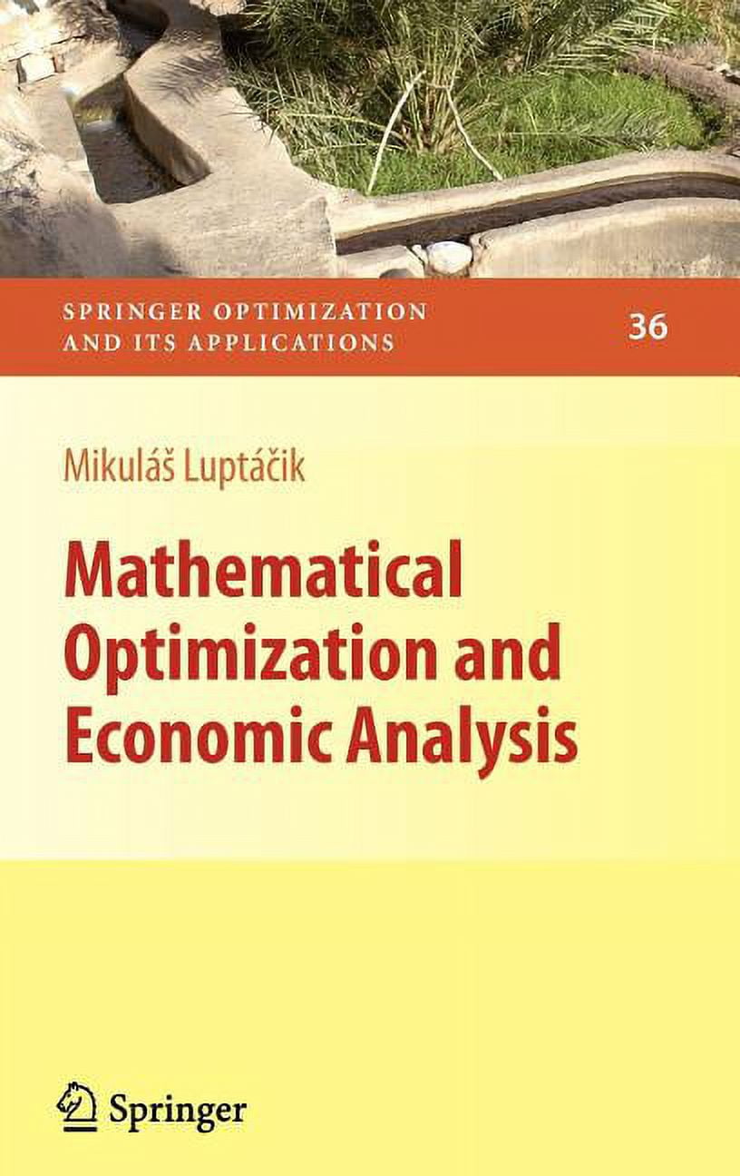 Springer Optimization and Its Applicatio Mathematical Optimization and ...