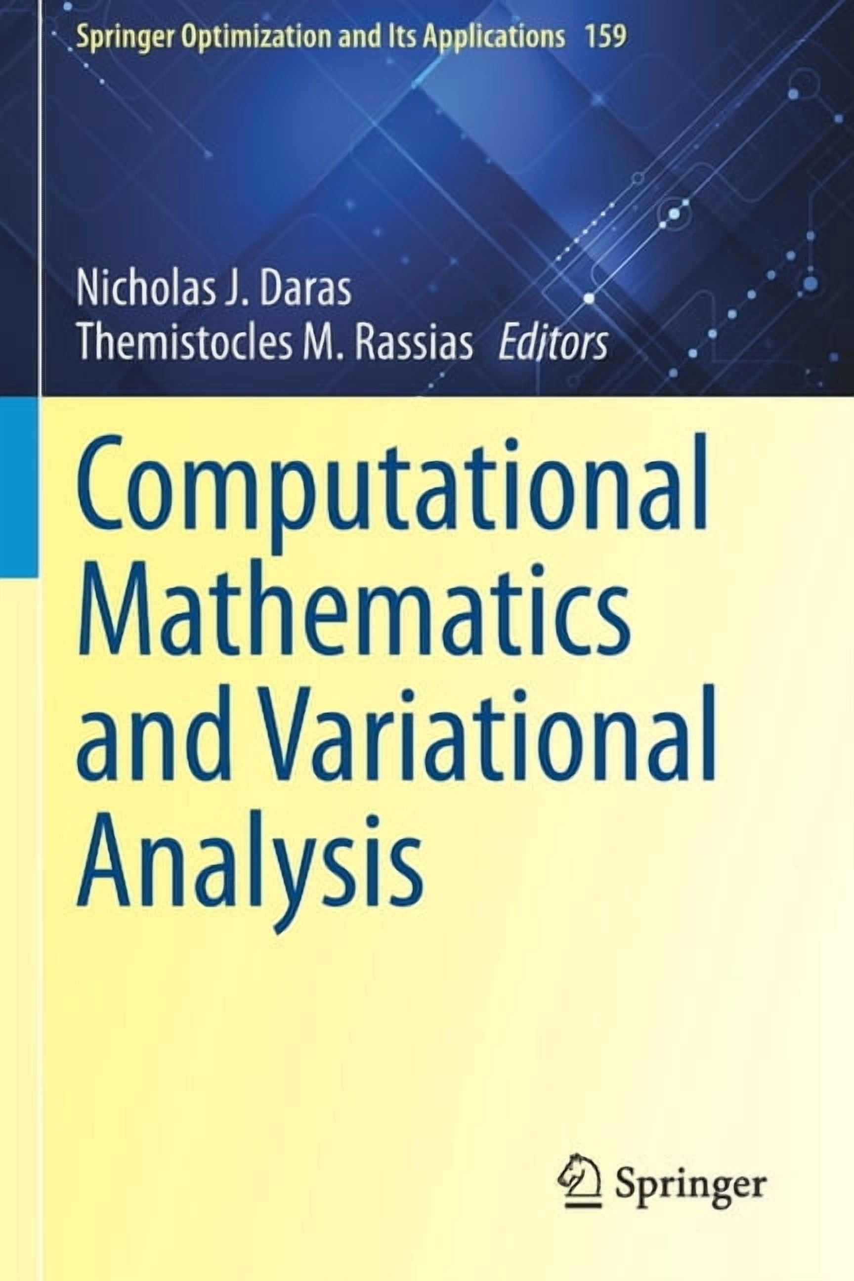 Springer Optimization and Its Applicatio Computational Mathematics and ...