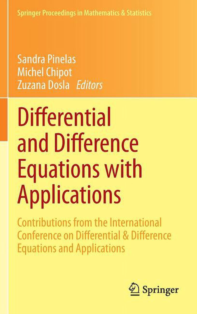 St Diff View Springer Proceedings in Mathematics & St Differential and Difference ...
