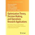 thumbnail image 1 of Springer Proceedings in Mathematics & St Optimization Theory, Decision Making, and Operations Research Applications: Proceedings of the 1st International Symposi, Book 31, (Paperback), 1 of 1