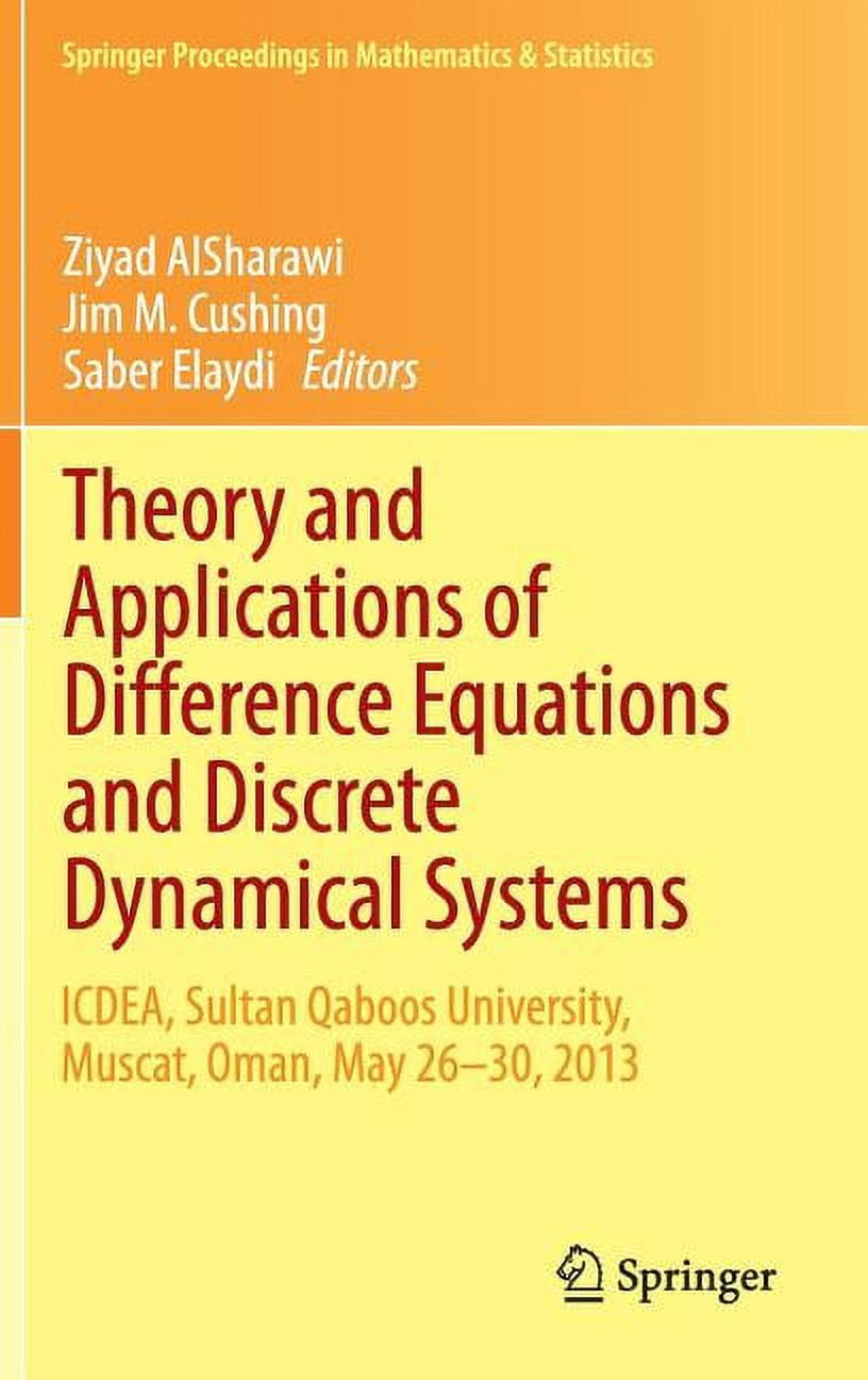 Springer Proceedings in Mathematics & Theory and Applications of ...