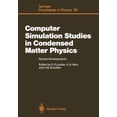 thumbnail image 1 of Springer Proceedings in Physics Computer Simulation Studies in Condensed Matter Physics: Recent Developments Proceeding of the Workshop, Athens, Ga, Usa, Book 33, (Paperback), 1 of 1