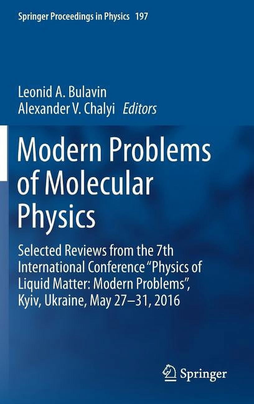 Springer Proceedings in Physics Modern Problems of Molecular Physics ...