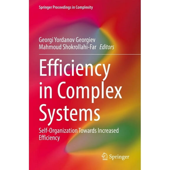 Springer Proceedings in Complexity Efficiency in Complex Systems: Self-Organization Towards Increased Efficiency, (Paperback)