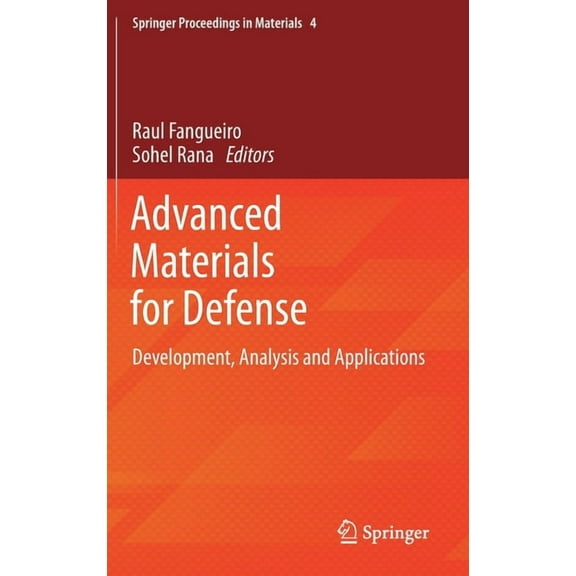 Springer Proceedings in Materials Advanced Materials for Defense: Development, Analysis and Applications, Book 4, (Hardcover)