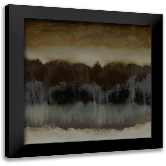 Springer, Rachel 12x12 Black Modern Framed Museum Art Print Titled - Organic II