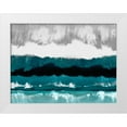 thumbnail image 1 of Springer, Rachel 18x15 White Modern Wood Framed Museum Art Print Titled - Cerulean View, 1 of 4