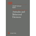 thumbnail image 1 of Springer Social Psychology Attitudes and Behavioral Decisions, (Paperback), 1 of 1