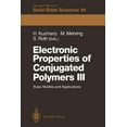 thumbnail image 1 of Springer Solid-State Sciences Electronic Properties of Conjugated Polymers III: Basic Models and Applications Proceedings of an International Winter S, Book 91, (Paperback), 1 of 1