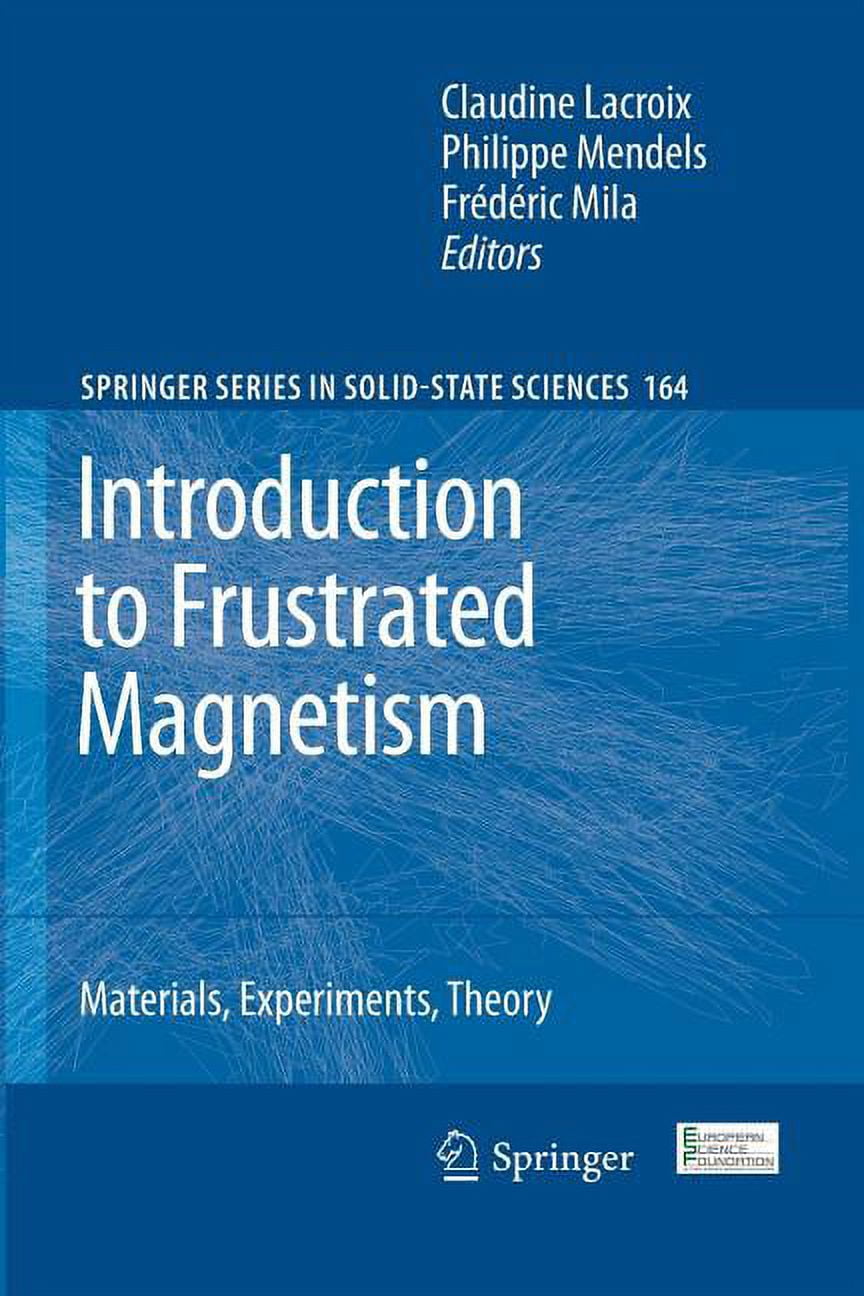 Springer solid state sciences introduction to frustrated magnetism