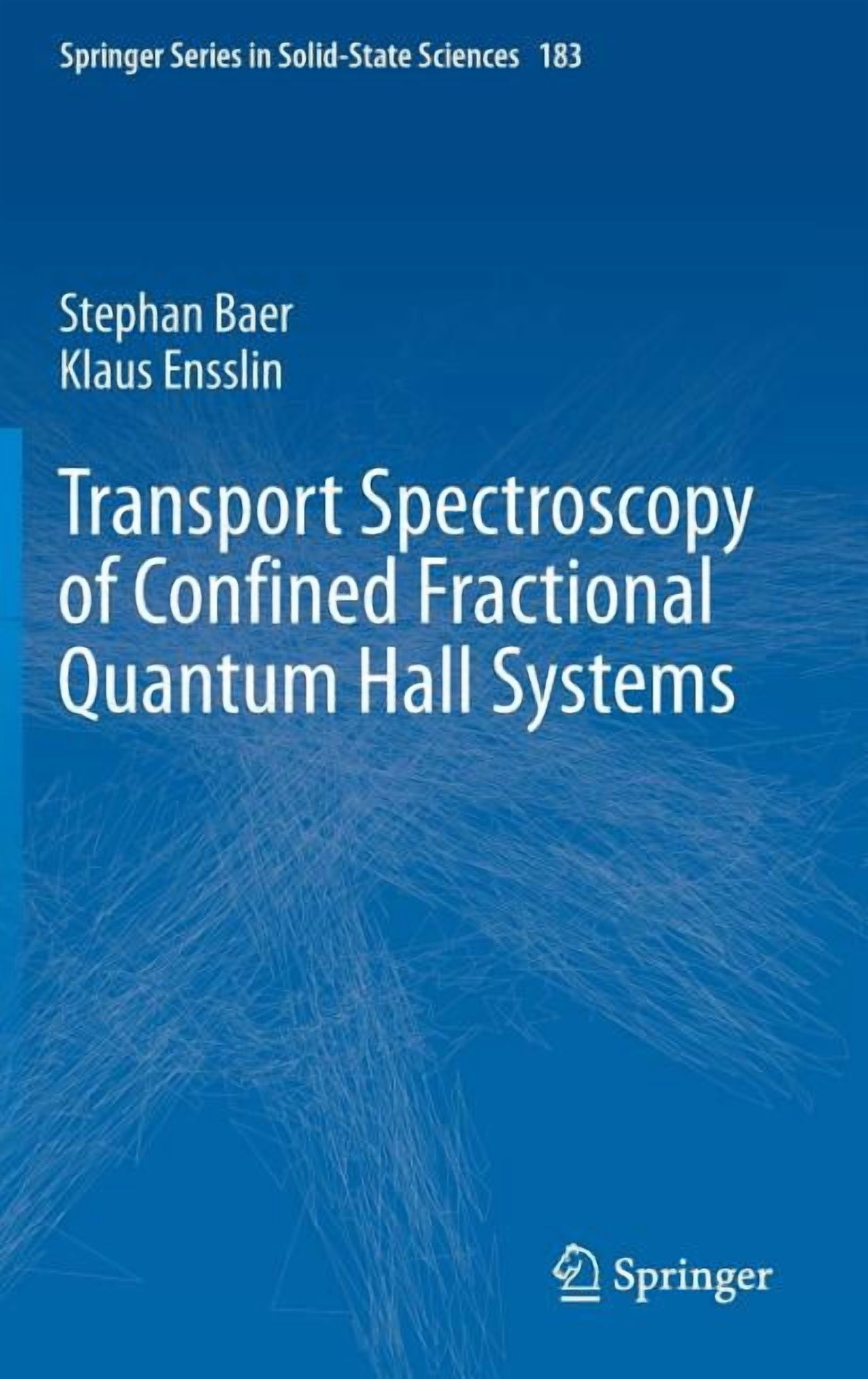 Springer Solid-State Sciences Transport Spectroscopy of Confined ...