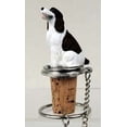 thumbnail image 1 of Springer Spaniel Bottle Stopper (Liver & White), 1 of 1