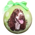 thumbnail image 1 of Springer Spaniel Christmas Ornament Shatter Proof Ball Easy To Personalize A Perfect Gift For Springer Spaniel Lovers, 1 of 2