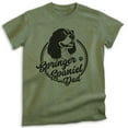 thumbnail image 1 of Springer Spaniel Dad, Unisex Men's Shirt, English Springer Spaniel, Spaniel Owner, Funny Dog Dad Gift, Heather Military Green, Medium, 1 of 6