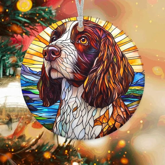Springer Spaniel Dog Tree Ornaments, Springer Spaniel Dog for Christmas 2025, Springer Spaniel Dog Christmas Keepsake, Christmas Hanging Dcor R1i9jS