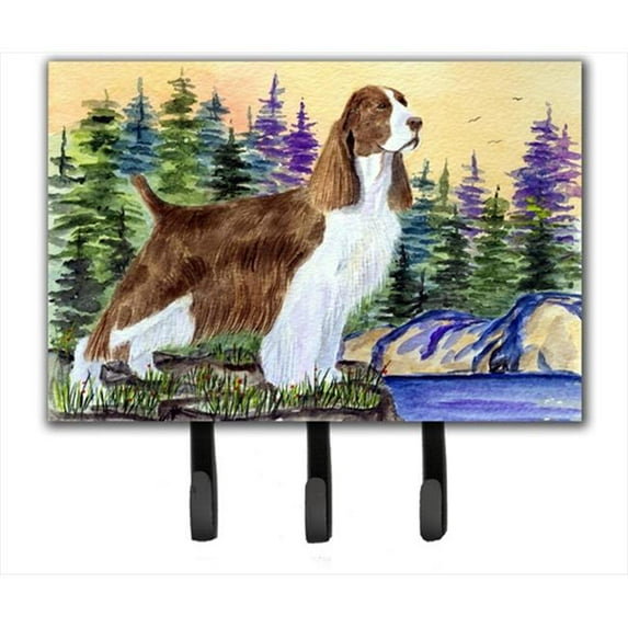 Springer Spaniel Leash Holder Or Key Hook