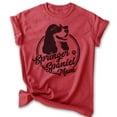 thumbnail image 1 of Springer Spaniel Mom, Unisex Women's Shirt, English Springer Spaniel, Spaniel Owner, Funny Dog Mom Gift, Heather Red, X-Large, 1 of 6