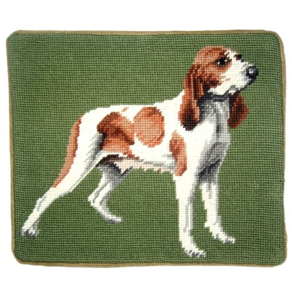 Springer Spaniel Needlepoint Pillow 11 x 13