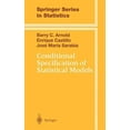 thumbnail image 1 of Springer Statistics Conditional Specification of Statistical Models, (Hardcover), 1 of 1