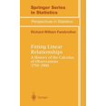 thumbnail image 1 of Springer Statistics Fitting Linear Relationships: A History of the Calculus of Observations 1750-1900, (Hardcover), 1 of 1