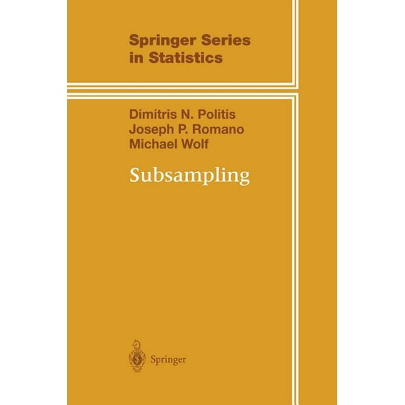 Springer Statistics Subsampling, (Paperback)