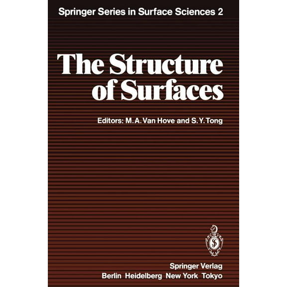 Springer Surface Sciences The Structure of Surfaces, Book 2, (Paperback)
