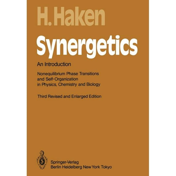 Springer Synergetics Synergetics: An Introduction, Book 1, (Paperback)