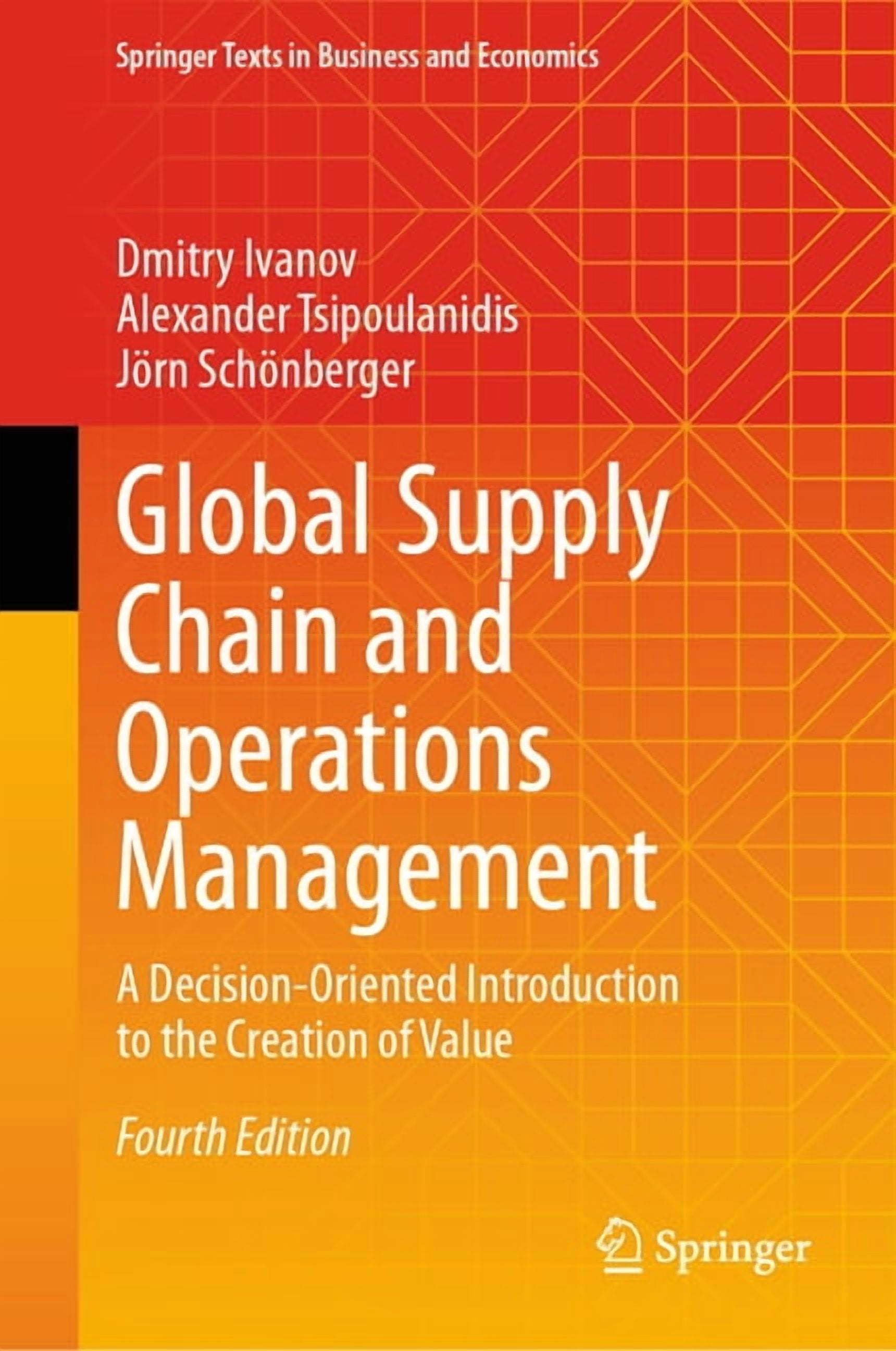 Springer Texts in Business and Economics Global Supply Chain and ...