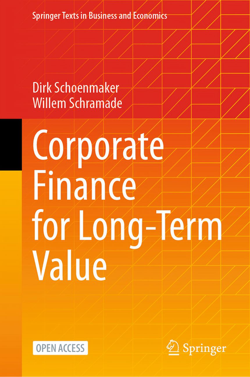 Springer Texts in Business and Economics Corporate Finance for Long ...