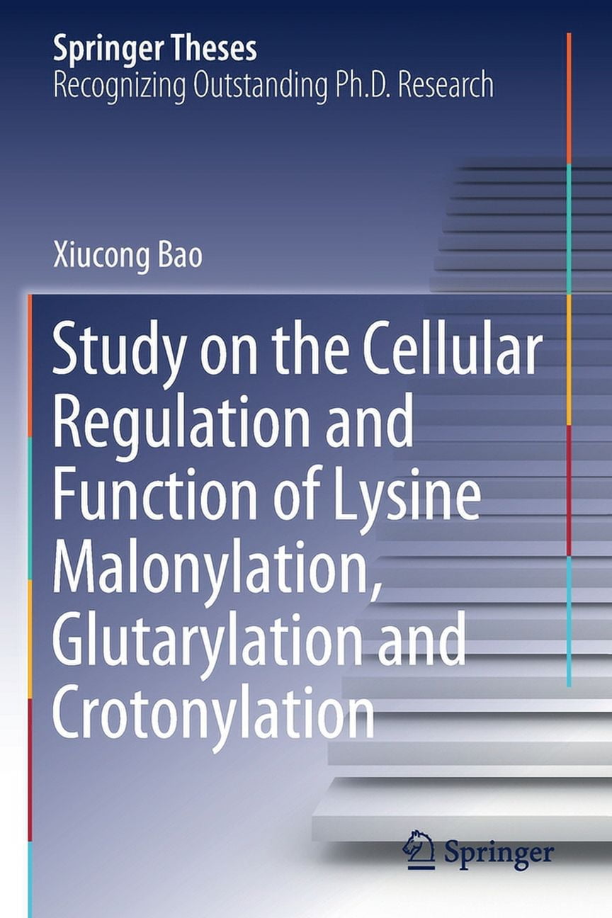 Gallery Detail: Springer Theses Study On The Cellular Regulation And Function Of