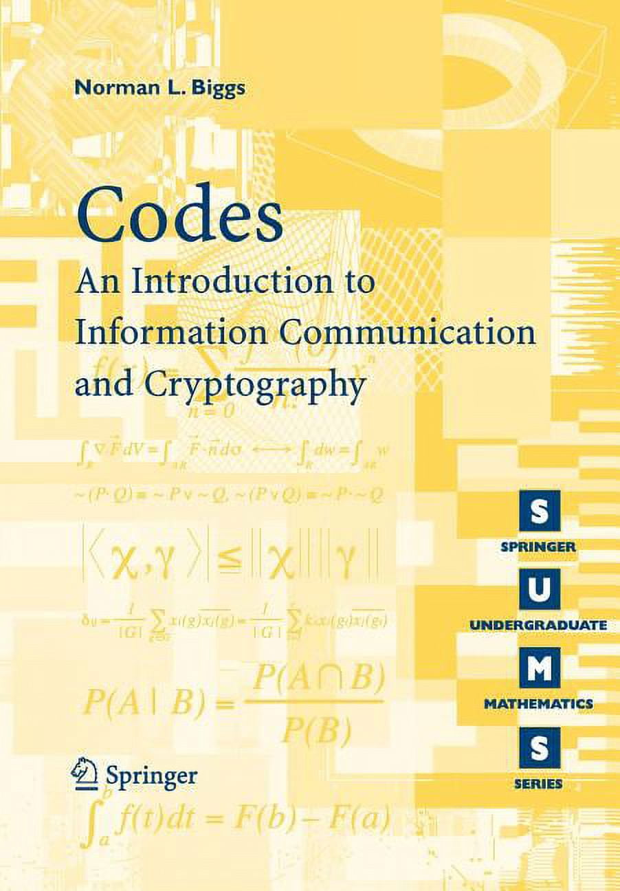 Springer Undergraduate Mathematics Codes: An Introduction to ...